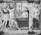 The Chess Players, Liberale da Verona (Italian, Verona ca. 1445–1527/29 Verona), Tempera on wood